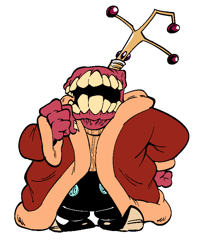 Awful, putrid, disgusting rotten royalty